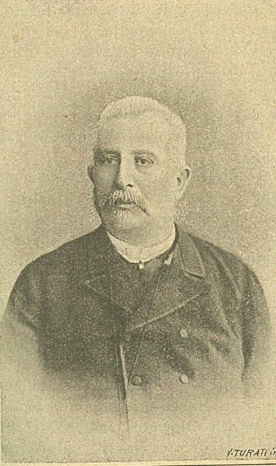 Ritratto di Antonio Zanelli tratto da Italia Agricola 30-05-1899