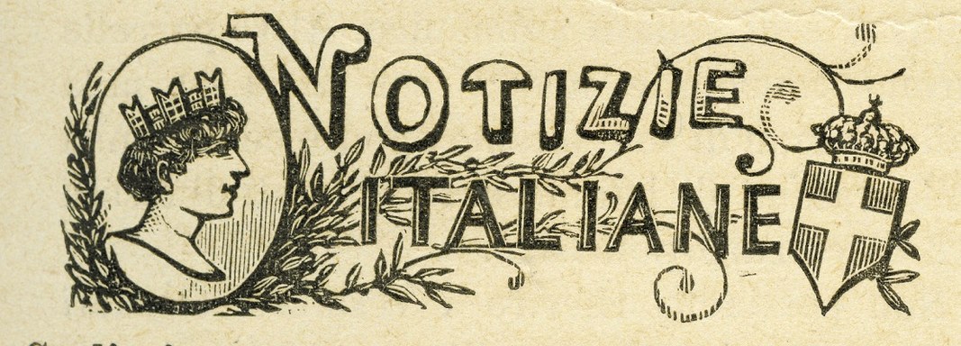 Testate di rubriche della rivista Italia Agricola, anni 1890-1899