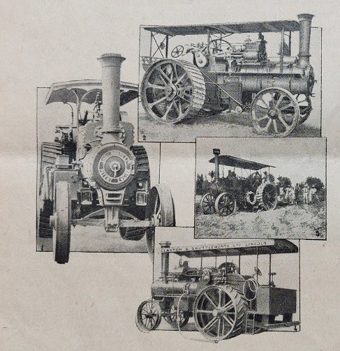 Locomotrici a vapore per aratura, Giornale di agricoltura della Domenica, 13 luglio 1913, p. 218