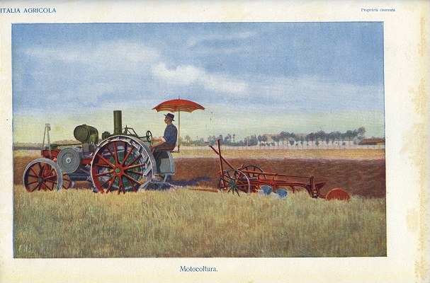 Motocoltura, L'Italia agricola, 15 novembre 1918, p. 336