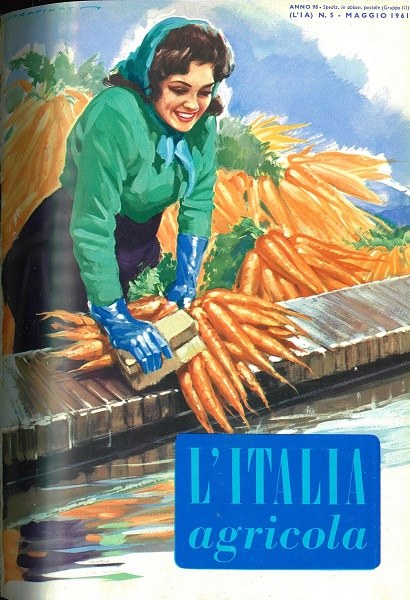 Copertina della rivista L’Italia Agricola, 19-05-1961