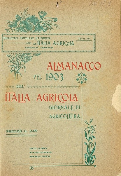 Almanacco 1903. Biblioteca popolare illustrata n.70