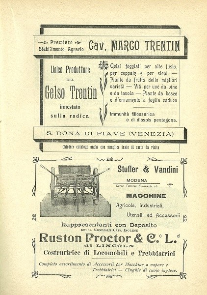 Almanacco 1903. Pubblicità scelte 1903-05. Biblioteca popolare illustrata n.70