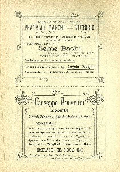 Almanacco 1904. Pubblicità scelte 1904-03. Biblioteca popolare illustrata n. 71
