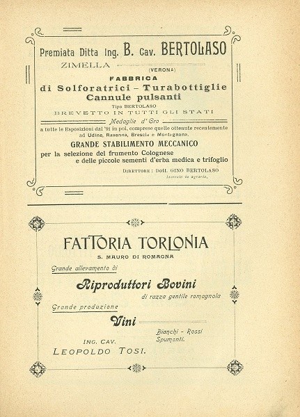 Almanacco 1905. Pubblicità scelte 1905-02. Biblioteca popolare illustrata n. 72