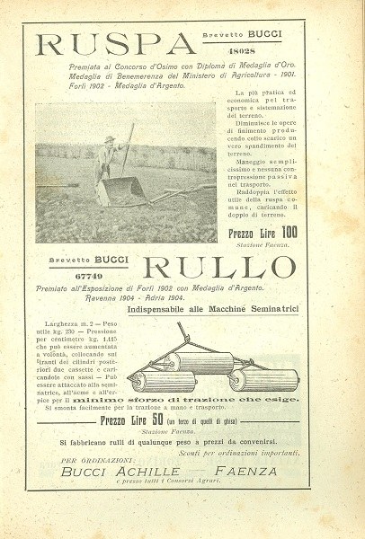 Almanacco 1907. Pubblicità scelte 1907-02. Biblioteca popolare illustrata n. 74
