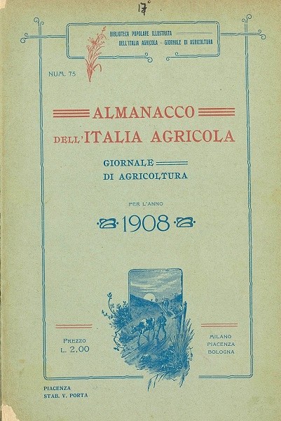 Almanacco 1908. Biblioteca popolare illustrata n. 75