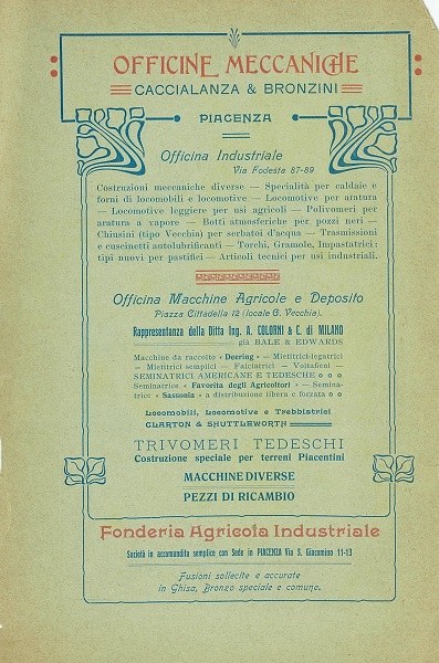 Almanacco 1908. Pubblicità scelte 1908-01. Biblioteca popolare illustrata n. 75