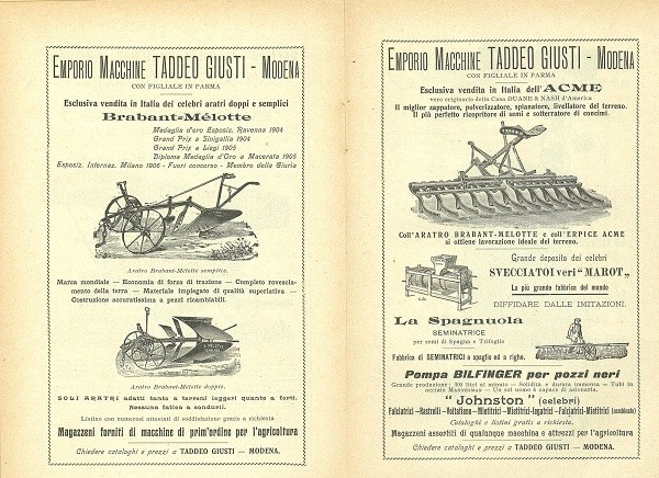 Almanacco 1908. Taddeo Giusti. Biblioteca popolare illustrata n. 75