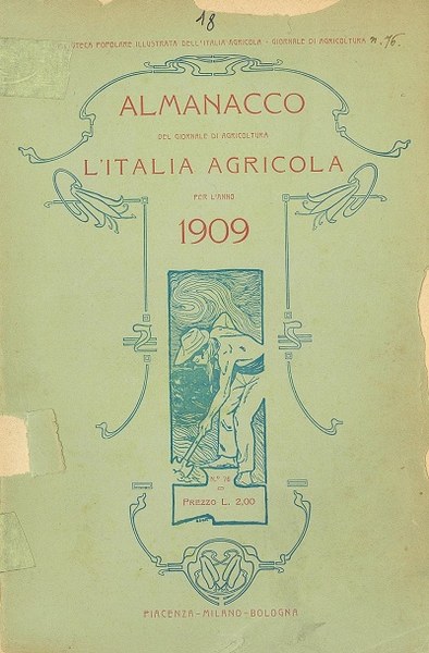 Almanacco 1909. Biblioteca popolare illustrata n. 76