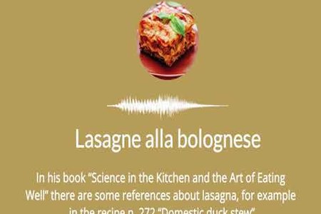 Le lasagne verdi con il sugo alla bolognese alla scuola di cucina di Casa Artusi
