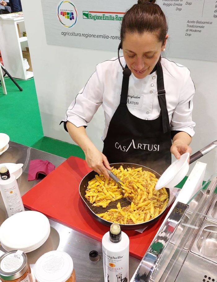 Cibus 2022, showcooking con Carla Brigliadori