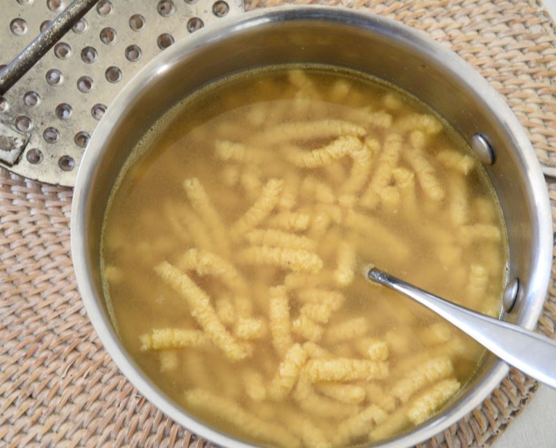 Piatto di passatelli in brodo, ph. Dell'Aquila