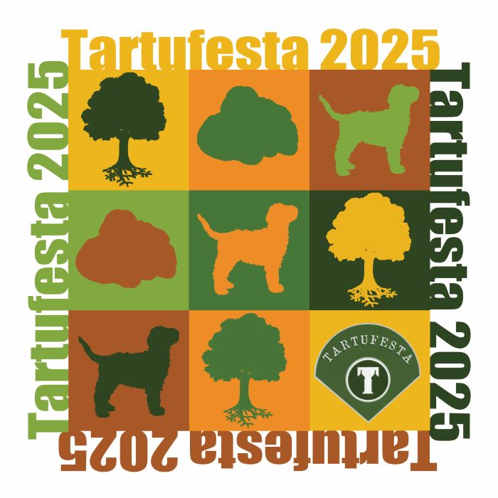 Cartolina grafica della Tartufesta 2025 (BO)