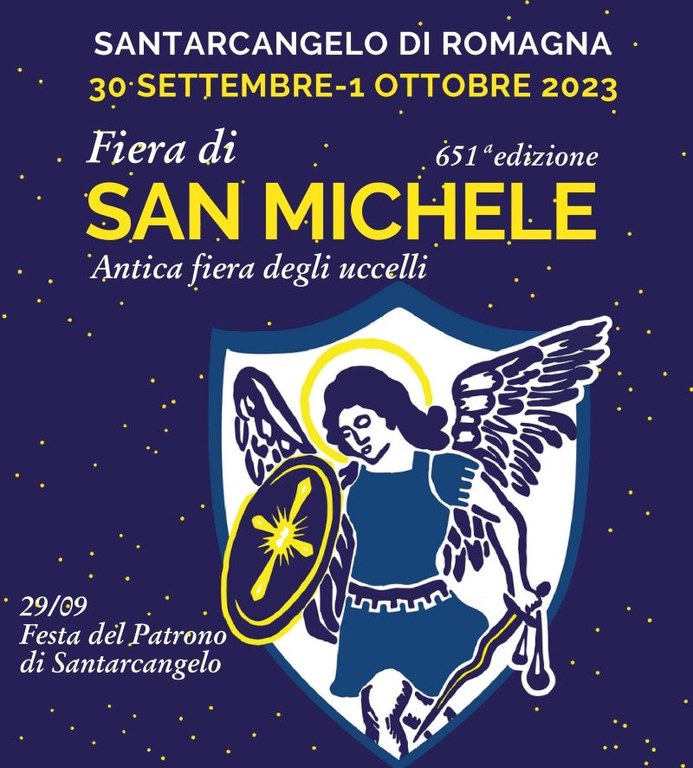 Locandina fiera di San Michele 2023