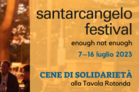 Le cene solidali al Santarcangelo Festival