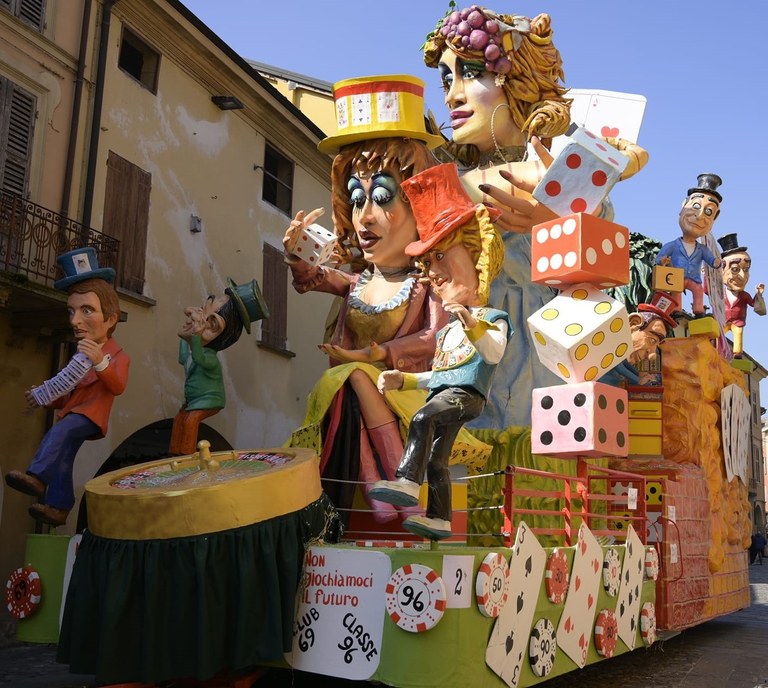 Carro del Carnevale al Castlein, ph. pagina ufficiale evento