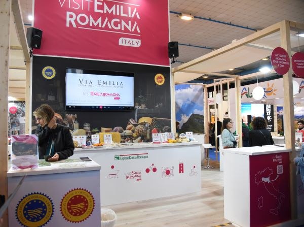 Stand prodotti Dop e Igp Emilia-Romagna