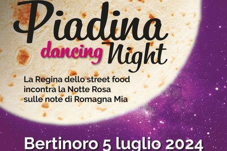 Piadina Dancing Night, la notte rosa di Bertinoro