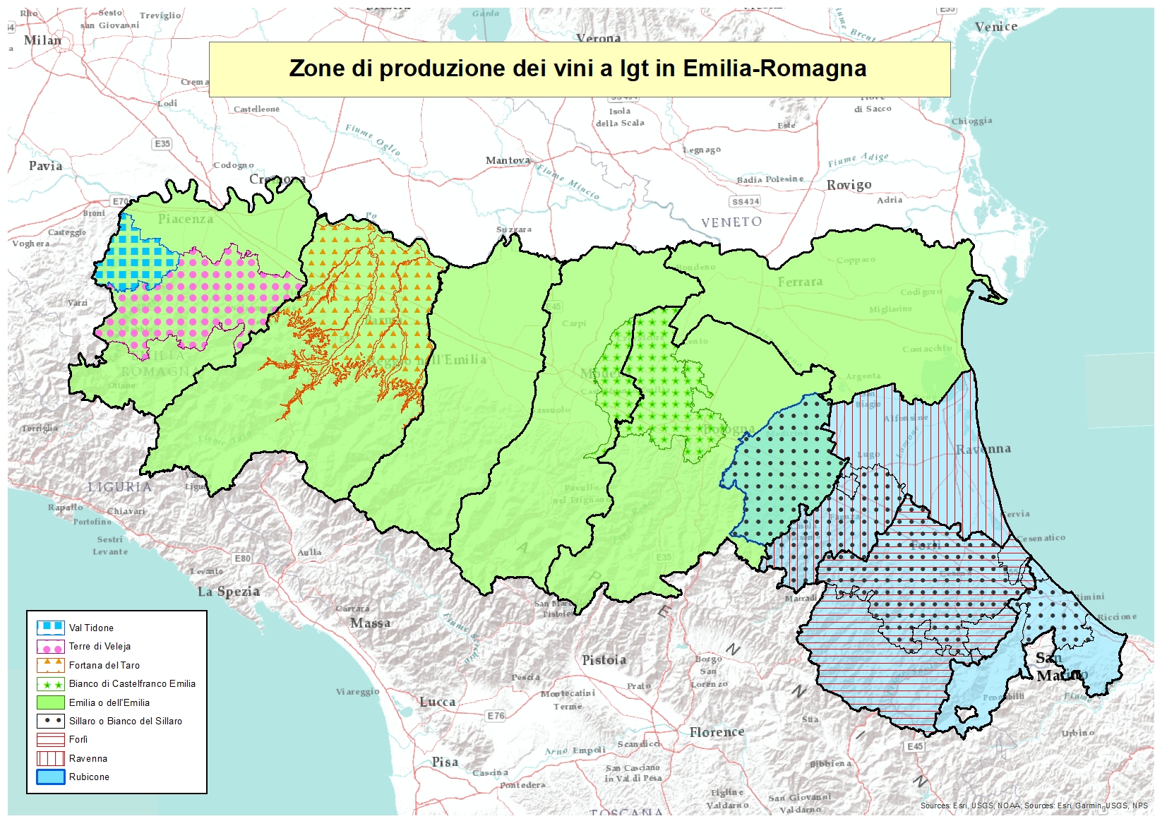 Mappa Vini Igt