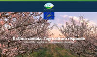 Progetto Life ADA (ADaptation in Agriculture) per reagire efficacemente ai cambiamenti climatici