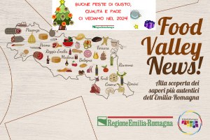 Food Valley News, è uscito il numero di dicembre dedicato al Natale in Emilia-Romagna