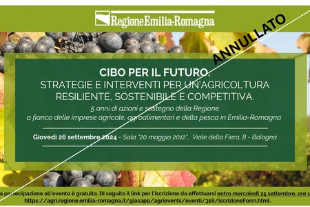 Cibo per il futuro. Strategie e interventi per un’agricoltura resiliente, sostenibile e competitiva