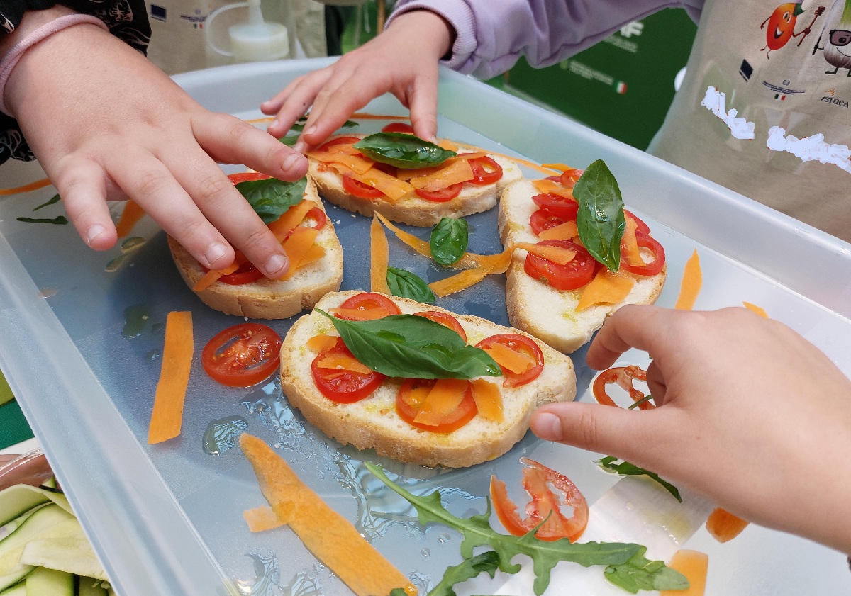 Frutta e verdura nelle scuole - foto D. Bignami