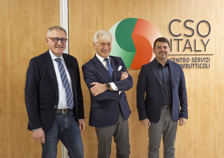 Da sin. Valtiero Mazzotti, Paolo Bruni e Alessio Mammi