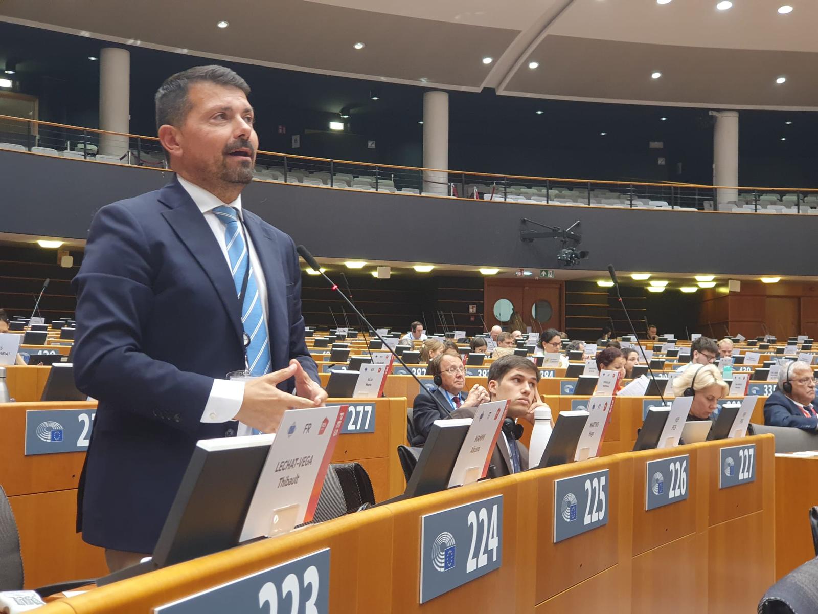 L'assessore Mammi all'incontro a Bruxelles