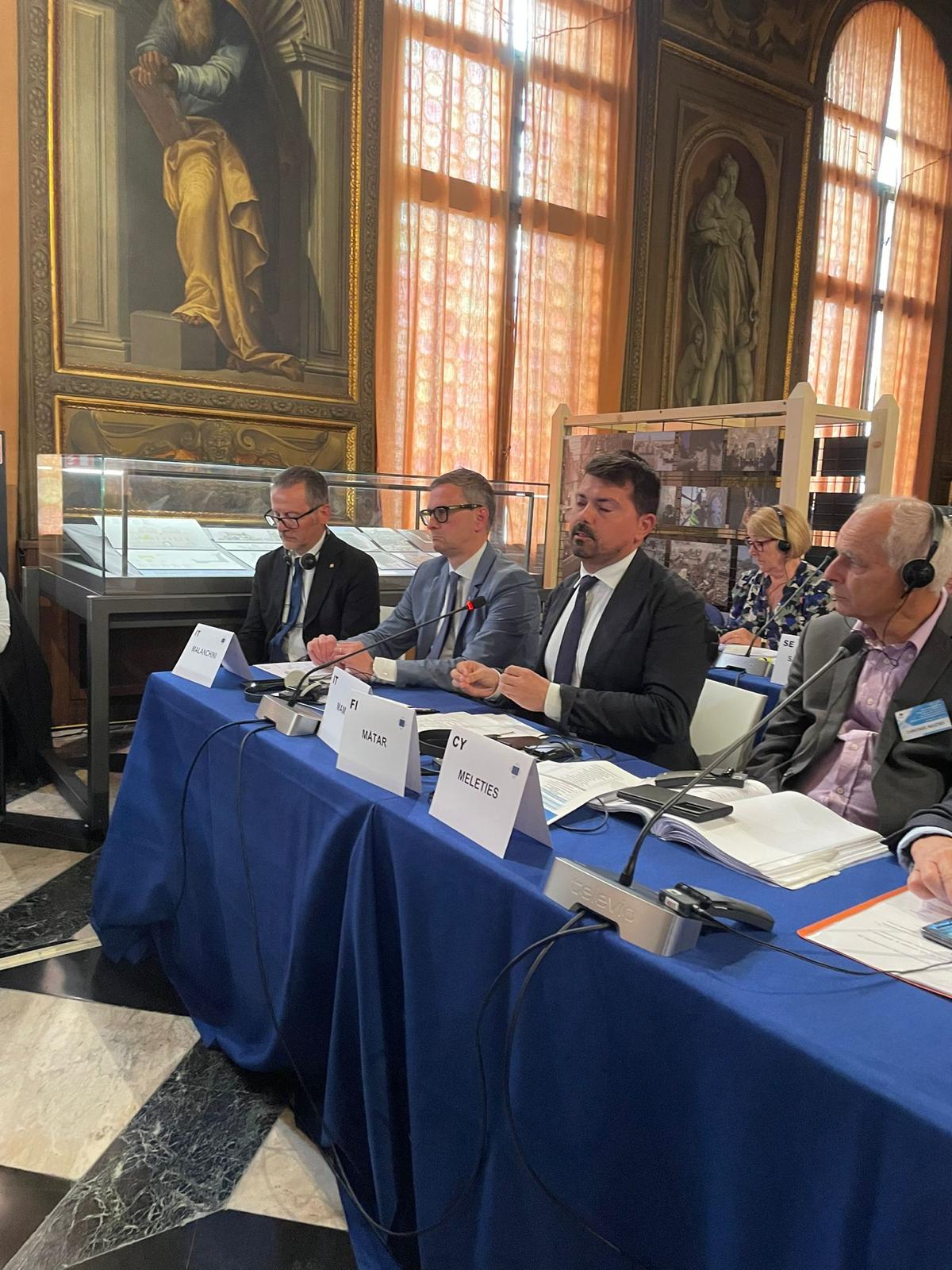 Intervento assessore Mammi al comitato europeo delle Regioni a Venezia