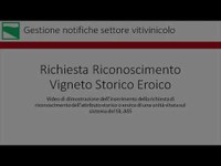 Vigneti eroici o storici: come inserire una richiesta di riconoscimento