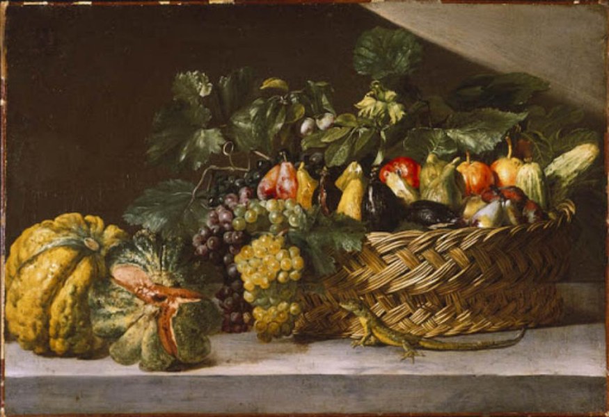 Melone Rospa in un dipinto