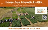 A Bologna il 1° giugno il convegno finale del progetto Breed4Bio