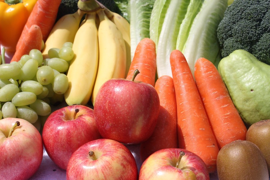 BAC - Assortimento di frutta e verdura - Foto di Jasmine Lin da Pixabay