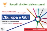 Fondi europei, ecco i nove vincitori del concorso regionale “L’Europa è QUI"